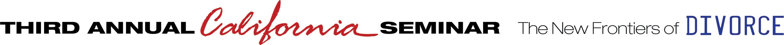 New Frontiers of Divorce